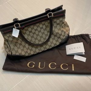 Gucci GG Canvas Mayfair Tote